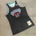 NBA 10 Bibby 1998-99 Grizzlies authentique Maillot noir